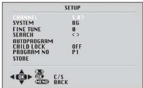 BEKO BCT 370 FST - Automatic tuning (Autoprogram) - 1