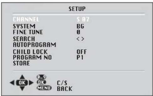 BEKO BCT 370 FST - Manual tuning - 2