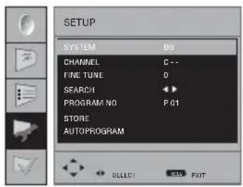 BEKO 40 LMLCDC33 - Automatic tuning and storing in the memory the TV channels via Autoprogram - 2