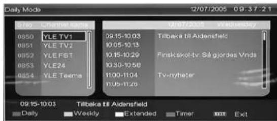 LENCO DVT228 - Guía de Programación Electrónica EPG - 1