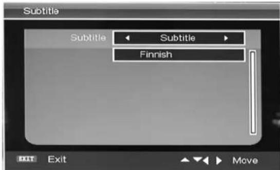 LENCO DVT228 - Subtitle - 1