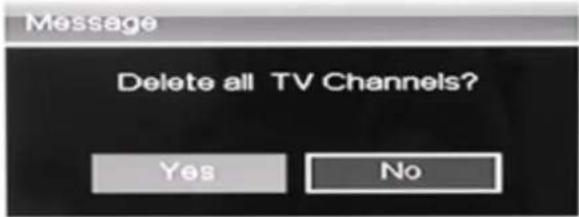 LENCO DVT228 - d. TV-Kanäle Löschen - 1