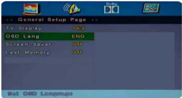 LENCO DVT2254 - Langue OSD - 1