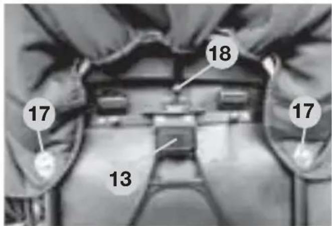 Mutsy Racer GT - Skydd mot att ramla ur WARNING! - 1