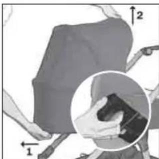 Teutonia Bliss - Verstellen van de voetensteun - 9