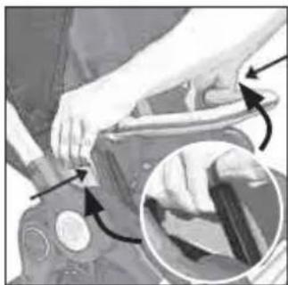 Teutonia Bliss - Upevnéni a uvolnéni sportovní sedáčky - 2