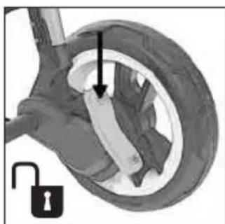 Teutonia Bliss - Aktivering og parkeringsbremsen - 2