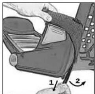 Teutonia Bliss - Afmontering og montering af armlaenspolstringen - 1