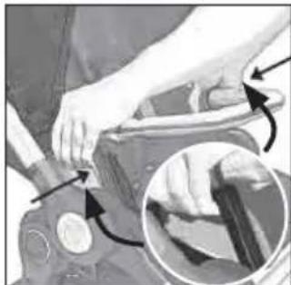 Teutonia Bliss - Pripevnenie a uvol'nenie sedačky - 2