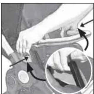 Teutonia Bliss - Istuimen kiinnitys ja irrotus - 2