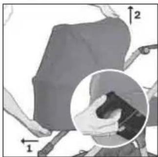 Teutonia Bliss - Justering av fotstödet - 5