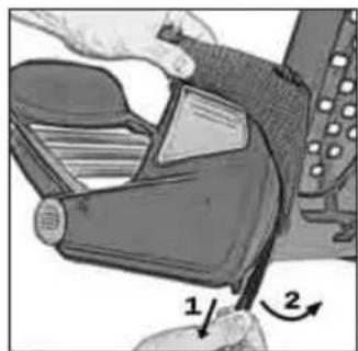 Teutonia Bliss - De hoes van de armsteun verwijderen en bevestigen - 1