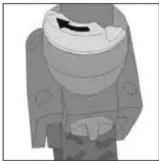 Teutonia Bliss - Svingbart hjul - 1