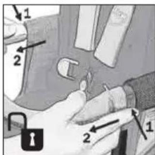 Teutonia Bliss - Fixation et démontage du siège - 5