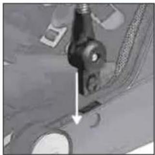 Teutonia Bliss - Justering av fotstödet - 2