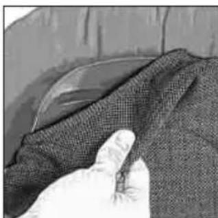 Teutonia Bliss - Nuimkite ir pritvirtinkite galvos atloso gaubta - 2