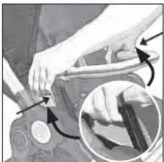 Teutonia Bliss - Het zitje bevestigen en losmaken - 2