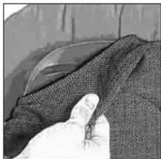 Teutonia Bliss - Rimozione e montaggio del rivestimento poggiatesta - 2