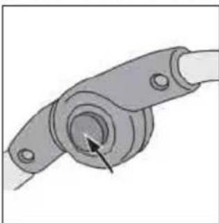 Teutonia Bliss - Verstellung der Fußstütze - 6