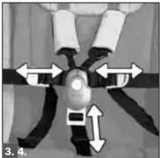 Teutonia Bliss - Vyskové nastavitelná opérka hlavy s integrovanym zařazením pro nastavení vysky ramennich popruhú - 3