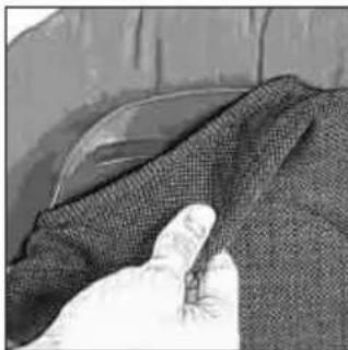 Teutonia Bliss - Remove and attach the headrest cover - 2