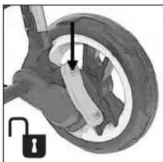 Teutonia Bliss - Attivazione del freno di stazionamento - 2
