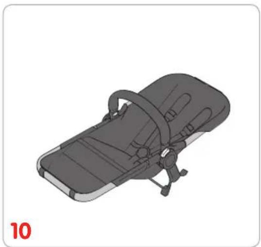 Bugaboo Buffalo Classic Plus - vizualni jezik v priročniku za uporabnike - 47