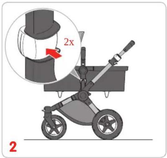 Bugaboo Buffalo Classic Plus - vizualni jezik v priročniku za uporabnike - 74