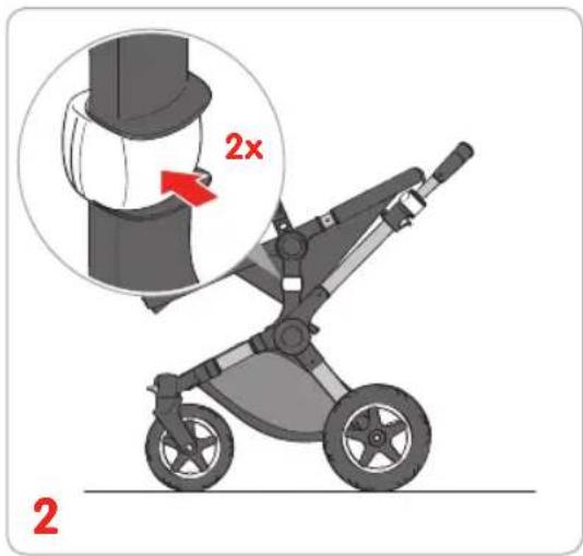 Bugaboo Buffalo Classic Plus - vizualni jezik v priročniku za uporabnike - 97