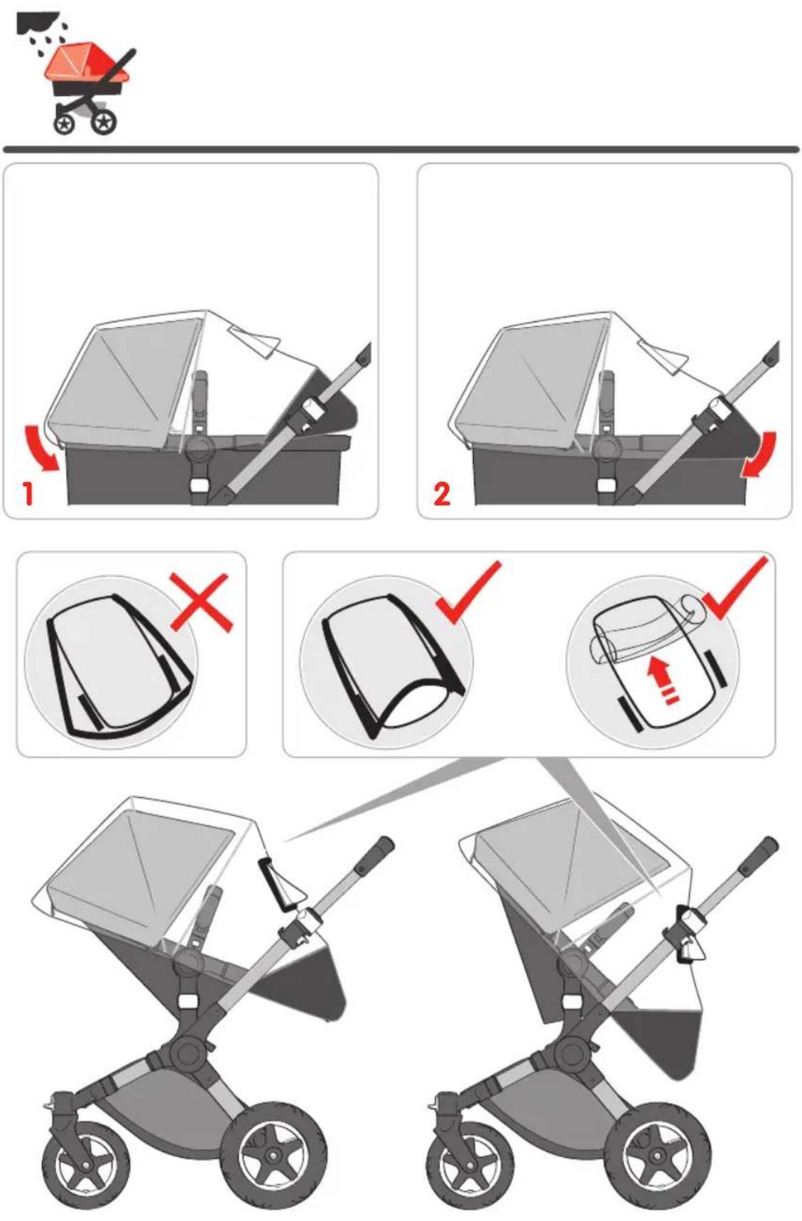 Bugaboo Buffalo Classic Plus - vizualni jezik v priročniku za uporabnike - 189