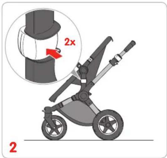 Bugaboo Buffalo Classic Plus - vizualni jezik v priročniku za uporabnike - 90