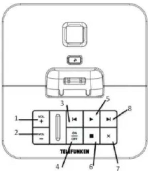 TELEFUNKEN TB 303 - Base (TB 351 - TB 352) - 1