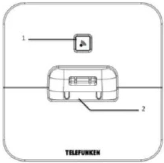 TELEFUNKEN TB 303 - Base (without Answering Machine TB 301-TB 302) - 1