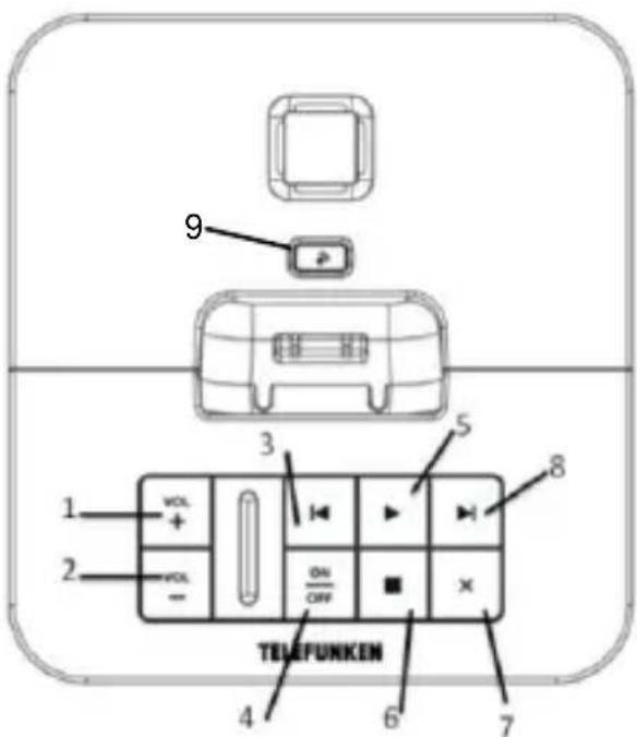 TELEFUNKEN TB 353 - Basisstation (TB 351 - TB 352) - 1