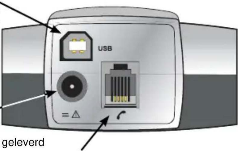 PROFOON IP320 - AANSLUITING COMPUTER: - 1