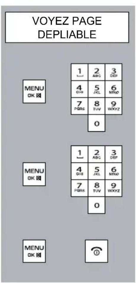 PROFOON DSIGN ALU - Code PIN : - 1