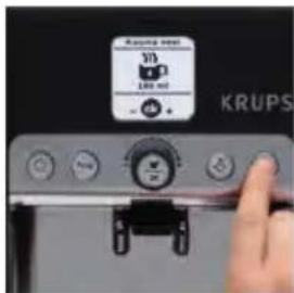 KRUPS Espresseria Automatic EA6990 - Höyrypiirin huuhtelu: - 1