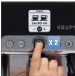 KRUPS Espresseria Automatic EA6990 - ΛΕΙΤΟΥΡΓΙΑ ΓΙΑ 2 ΦΛΙΤΖΑΝΙΑ - 2