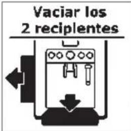 KRUPS Espresseria Automatic EA6990 - Vaciado del depósito de poso de café, de la bandeja de limpieza y de la bandeja recogegotas - 1