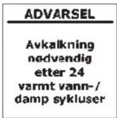 KRUPS Espresseria Automatic EA6990 - Avkalkingsprogram – varighet: totalt ca. 22 minutter. - 3
