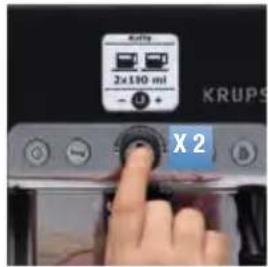 KRUPS Espresseria Automatic EA6990 - Funksjon 2 kopper - 2