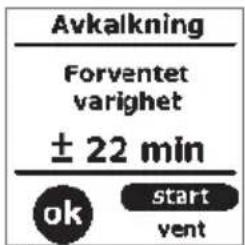 KRUPS Espresseria Automatic EA6990 - Avkalkingsprogram – varighet: totalt ca. 22 minutter. - 4