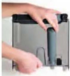 KRUPS Espresseria Automatic EA6990 - Installation af filteret (filterpatron i Claris - Aqua Filter System) - 2