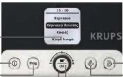 KRUPS Espresseria Automatic EA6990 - Περιγραφή της συσκευής - 3