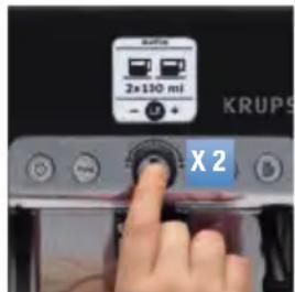 KRUPS Espresseria Automatic EA6990 - kopjes functie - 2