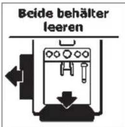 KRUPS Espresseria Automatic EA6990 - Ausleeren des Kaffeesatzbehälters, des Reinigungschiebers und des Abtropfbehälters - 1