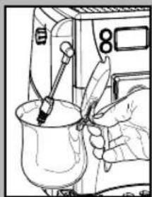GAGGIA Unica - Warning! Remove the "Intenza" fi Iter before adding the descaling solution. - 6