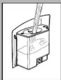 GAGGIA Unica - Warning! Remove the "Intenza" fi Iter before adding the descaling solution. - 5
