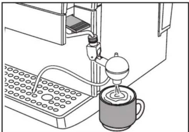 GAGGIA Titanium Plus - Preparador de cappuccino com braçadeira - 2