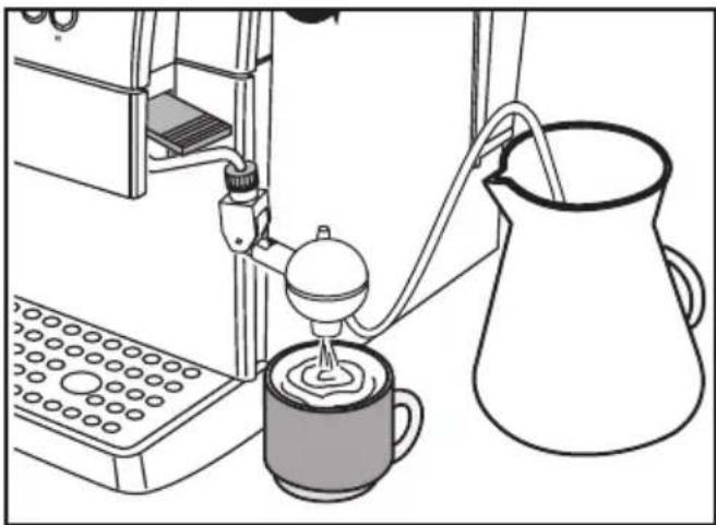 GAGGIA Titanium Plus - Vapore/Cappuccino col cappuccinatore - 1